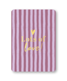 Kaart | Lots of love!