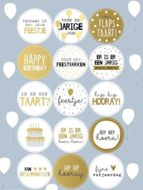 Stickervel | Feest - 15 stickers