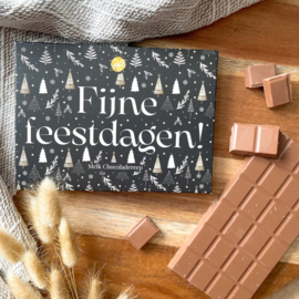 Chocoladereep | Fijne feestdagen!