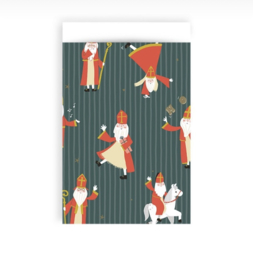 Cadeauzakjes | Sint | Stripes - 10 stuks
