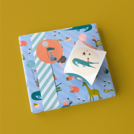 Inpakpapier | Feest dieren - 3 meter