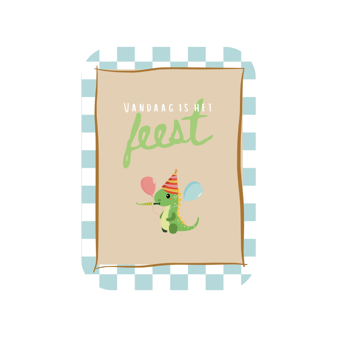 JillzBeads kaart | Vandaag is het feest
