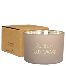 Sojakaars | Jij bent goud waard | Fig's Delight