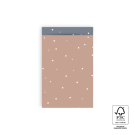 Cadeauzakjes | Dots | Pink / white - 5 stuks