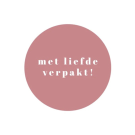 Met liefde verpakt | Roze - 10 stuks