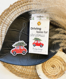 Auto geurhanger | Driving home for christmas