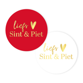 Liefs Sint & Piet -  10 stuks