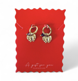 JillzBeads | Oorbellen RVS | Strik