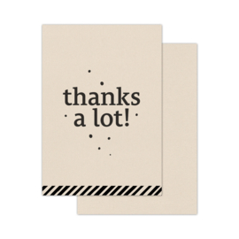 Mini kaart | Kraft | Thanks a lot!