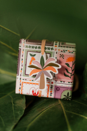 Cadeaulabels | Palmboom - 5 stuks