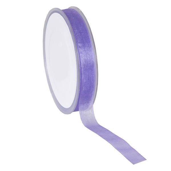 Organza lint | Lila - 3 meter