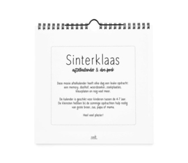 Sinterklaas aftelkalender en doe-boek