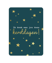 Kaart | Ik denk aan jou deze kerstdagen!