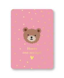 Kaart | Hoera een meisje!