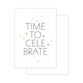 Mini kaart | Time to celebrate