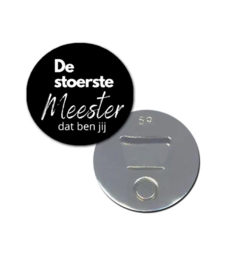 Magneet / opener | De stoerste meester dat ben jij!