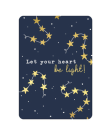 Kaart | Let your heart be light!