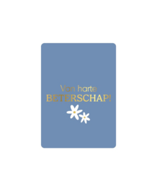 Mini kaart | Van harte beterschap!