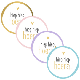 Hiep hiep hoera | Assorti - 10 stuks