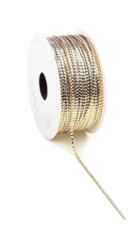 Cirkel koord | Goud - 3 meter