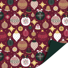 Inpakpapier | Kerstballen