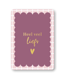 Kaart | Heel veel liefs
