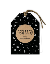 Kaart met envelop | Geslaagd