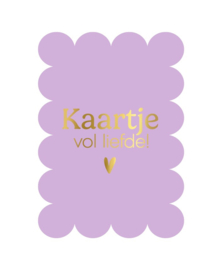 Kaart | Kaartje vol liefde!
