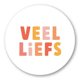 Veel liefs - 12 stuks