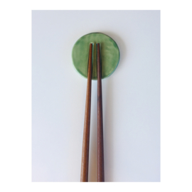 set chopstick holders - dark green