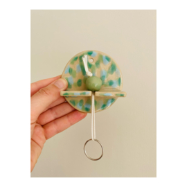 key holder - speckled