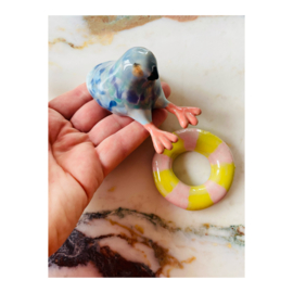 kleiduifje met zwemband