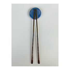 set chopstick holders - cornflower