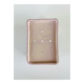 soap dish - rectangle, lilac