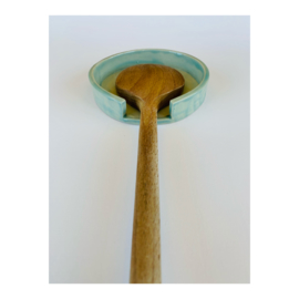 spoon holder - light green