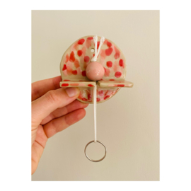 key holder - speckled