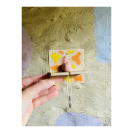 key holder - square, whimsical