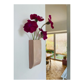 wall vase - pink