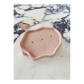 soap dish - whimsical, pink