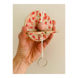 key holder - speckled
