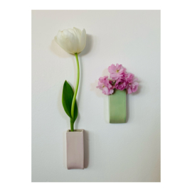 wall vase - lilac