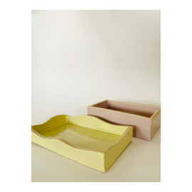 set of 2 storage boxes