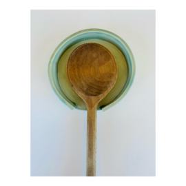spoon holder - light green