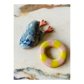 kleiduifje met zwemband