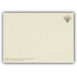 Ansichtkaart Patroon groen blauw geel 2