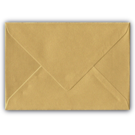 Luxe goudkleurige envelop (C6)