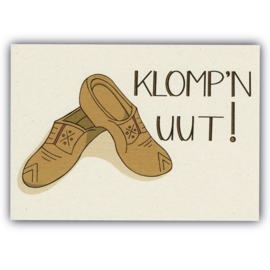 Ansichtkaart Klomp'n uut!