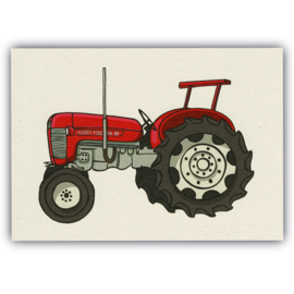 Ansichtkaart Oldtimer (Massey Ferguson 65)