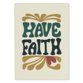Mini-poster Have faith