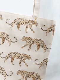 Tote bag leopard - Annet Weelink Design